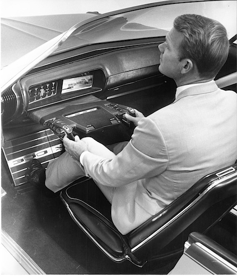 Chrysler 300 X von 1966 ohne herklömmliches Lenkrad