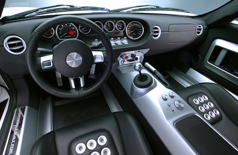 Interieur des Ford GT von 2005