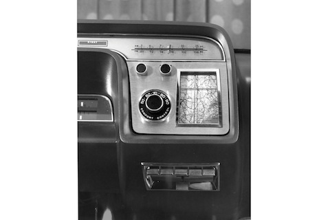 Navigation im Ford Aurora von 1964
