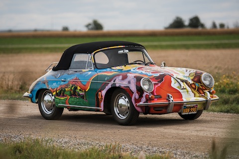Porsche 356 SC Cabriolet 1964 Janis Joplin (© Darin Schnabel - Courtesy RM/Sotheby's)