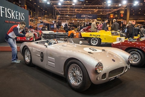 HWM-Jaguar an der Rétromobile 2016 (© Daniel Reinhard)