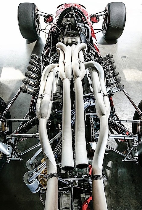 Motor - Ferrari 312 1967 (© Daniel Reinhard)