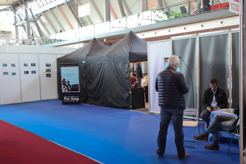 Der Stand von Pur Sang an der Retro Classics in Stuttgart 2016
