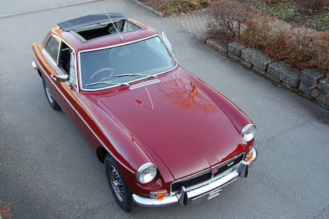 MG B GT V8 von 1973