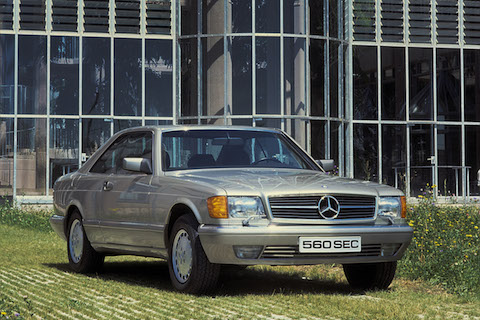 Mercedes-Benz 560 SEC (© Daimler AG)