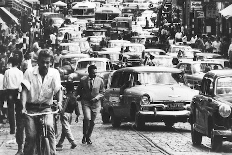 Artikelbild Im Stau vor 50 Jahren