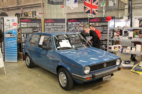VW Golf von 1981 bei der Autowelt Bachmann