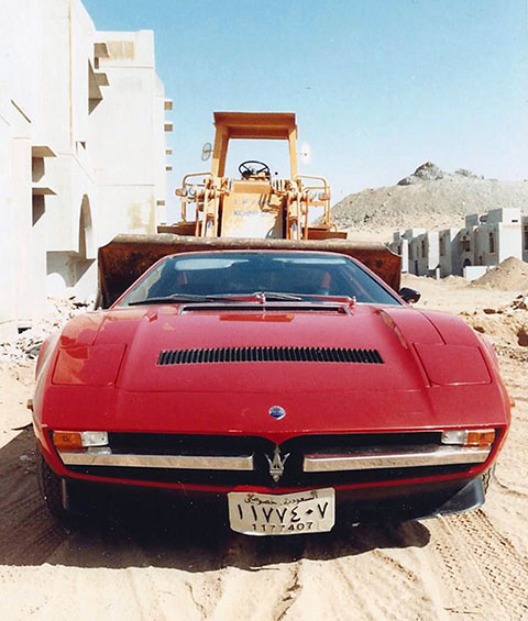 Maserati Merak SS vor Trax