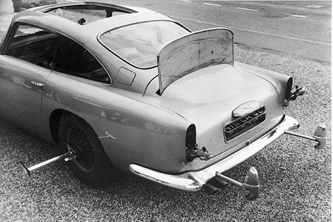 Die eingebauten Tricks des Aston Martin DB5