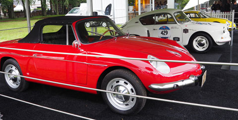 Geehrte Marke Alpine im Palais Het Loo (© Tobias Ubbens)