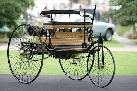 Benz Patentmotorwagen von 1886 (© Daniel Reinhard)