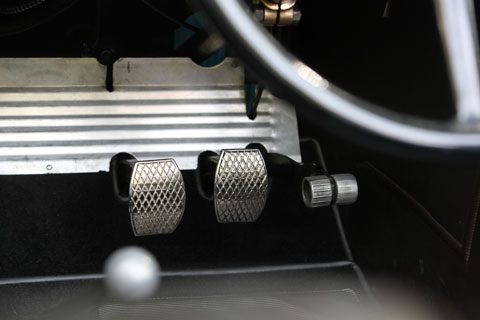 Pedale des Chenard et Walcker T3 von 1924