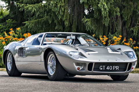 Ford GT40 P/1028 von 1966 (© Mecum)