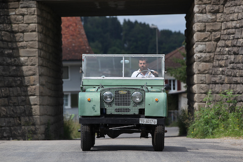 Land Rover Series 1 von 1950 vor der Restaurierung