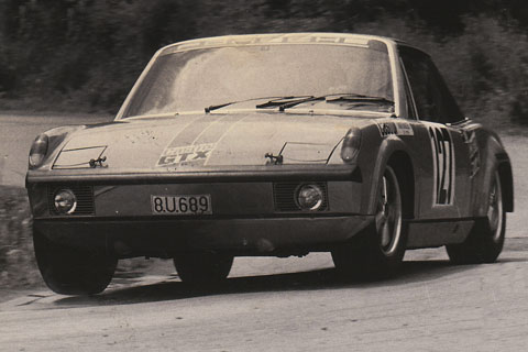 Porsche 914/6 von Reinhold Karthäuser im Jahr 1971 in Tros Maret