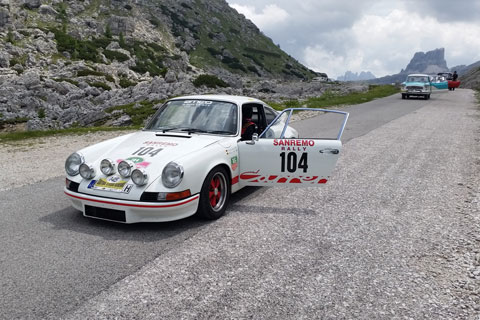 Porsche Carrera RS an der Südtirol Classic Rallye Schenna 2016 (© Jan Hennen)