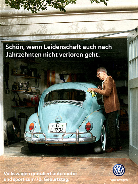 VW-Werbung in AMS 14/2016
