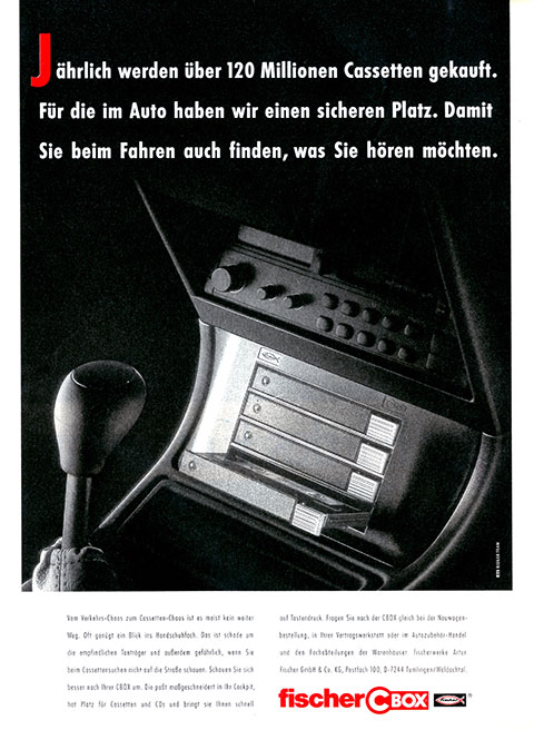 Inserat Fischer C-Box 1991