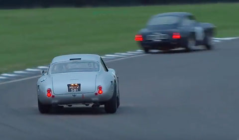 Kristensen im Ferrari 250 GT SWB/C in der  Kinrara Trophy - Goodwood Revival 2016