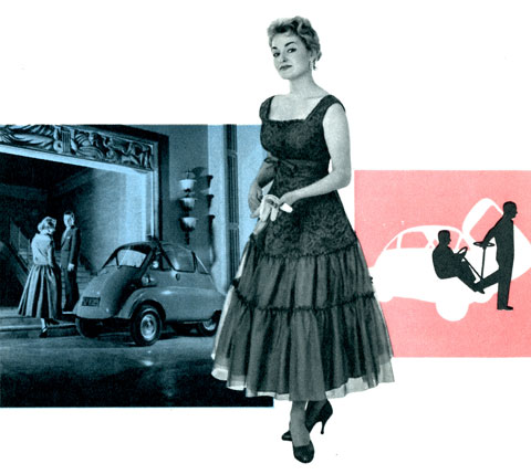 BMW Isetta von 1956 - die praktisch denkende Frau