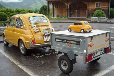 Artikelbild Der Kleine und der noch kleinere Fiat 500