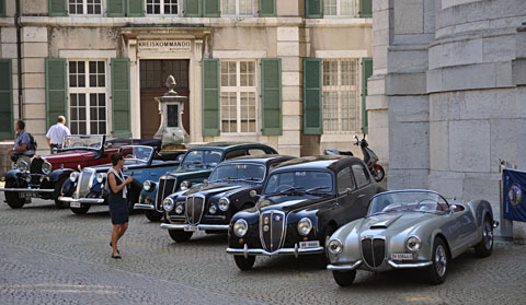 Lancia Treffen 2016 - Modelle der Fünfzigerjahre (© Patrik Hellmüller)