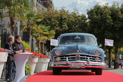 Lincoln Cosmopolitan Town Sedan von 1949 am Concours d'Excellence 2016 in Luzern