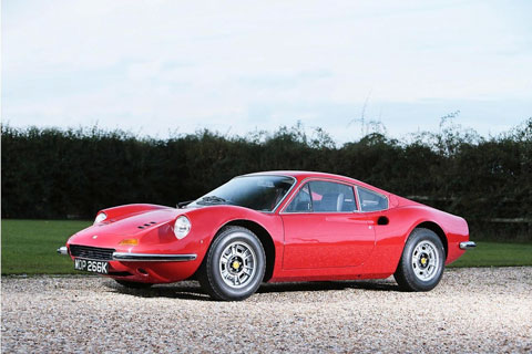 Dino 246 GT von 1972 (© Bonhams)