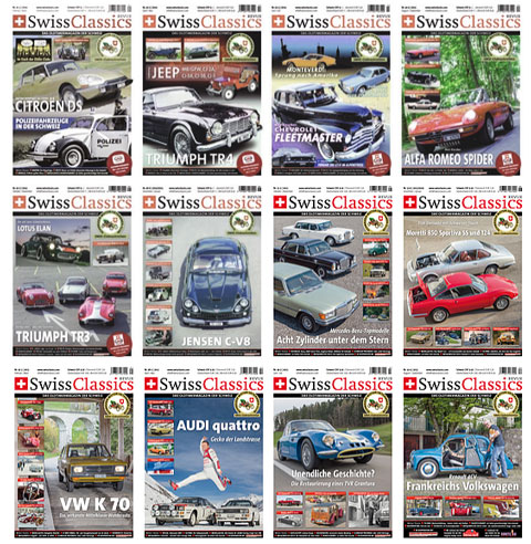 SwissClassics im Zwischengas-Archiv - Jahrgänge 2014 udn 2015