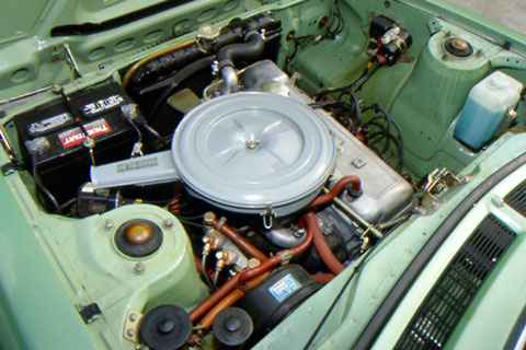 Motor des Toyota Celica von 1971