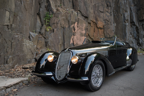 Alfa Romeo 8C 2900B Lungo Spider Touring von 1939 (© RM/Sotheby's)