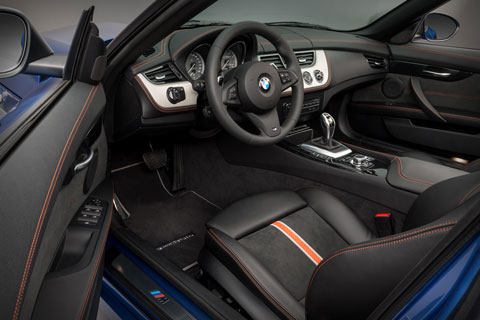 Interieur des BMW Z4 (E89) von 2015 (© BMW AG)