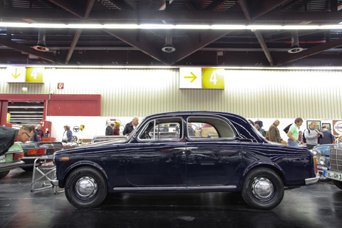 Lancia Appia an der Retro Classics Bavaria in Nürnberg