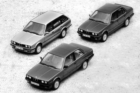 BMW 3-er E30 als Touring und als Limousine
