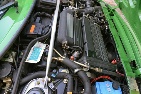 Lancia Hyena Zagato von 1974 - Motor (© Bonhams)