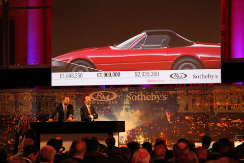 Ferrari 365 GTB/4 Daytona Spider bei RM/Sotheby's in Paris 2017