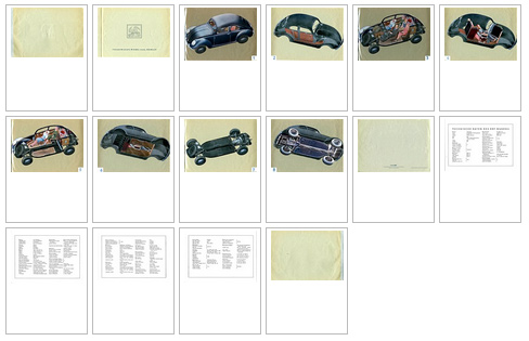 VW KDF 1939 Verkaufsprospekt 1939