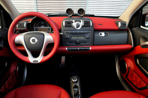 Smart Interieur (© Daimler AG)