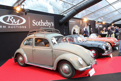 VW Käfer von 1952 - für EUR 52'000 zugeschlagen in Paris 2017 (RM/Sotheby's)