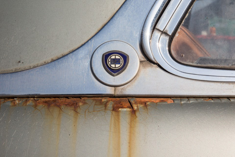 Lancia Flaminia Berlina in Villa Guardia (© Daniel Reinhard)