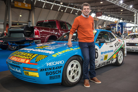 Artikelbild Roland Asch - auf der Pole Position ohne Zündschlüssel (von der Retro Classics in Stuttgart)