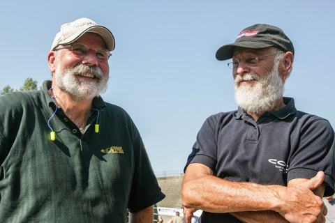Walter Näher mit Urban Fässler (© Daniel Reinhard)