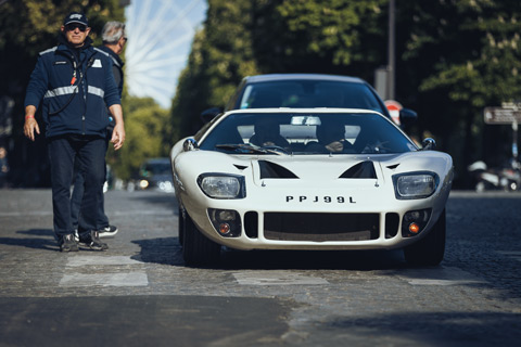 Ford GT40 an der Tour Auto Optic 2000 am 23. April 2017 (© Antoine Dellenbach)