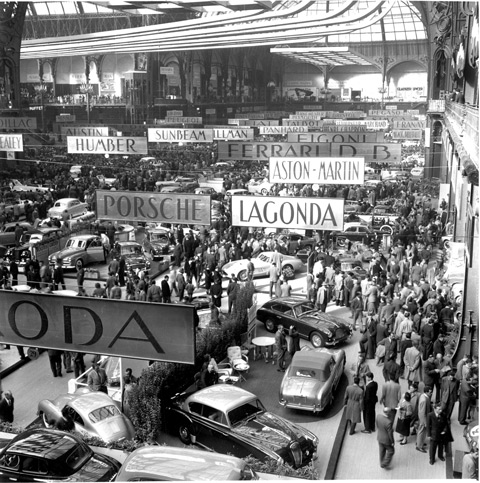 Pariser Autosalon 1954 (Mondial de l'Automobile)