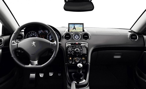 Interieur des Peugeot RCZ