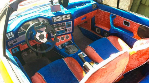 BMW 325ii Cabriolet von 1986 - modifiziertes Interieur - ebay.de