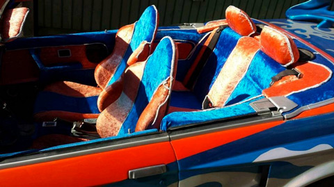 BMW 325ii Cabriolet von 1986 - modifiziertes Interieur - ebay.de