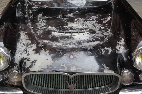 Motorhaube des Maserati A6G/2000 Frua von 1956