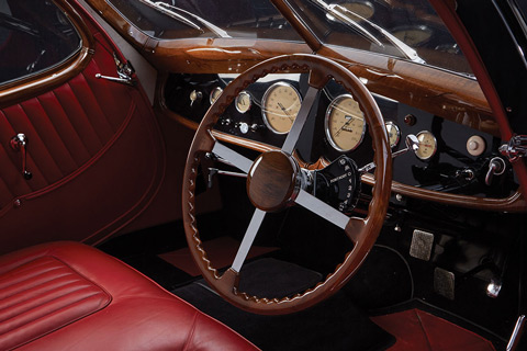 Interieur des Talbot-Lago T150 SS Teardrop von 1937 (© RM)