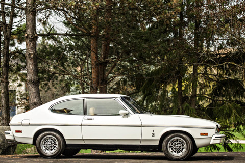 Mercury Capri II von 1976 - Silhouette (© Bonhams)